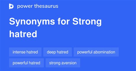 hatred synonym|strong hatred synonym.